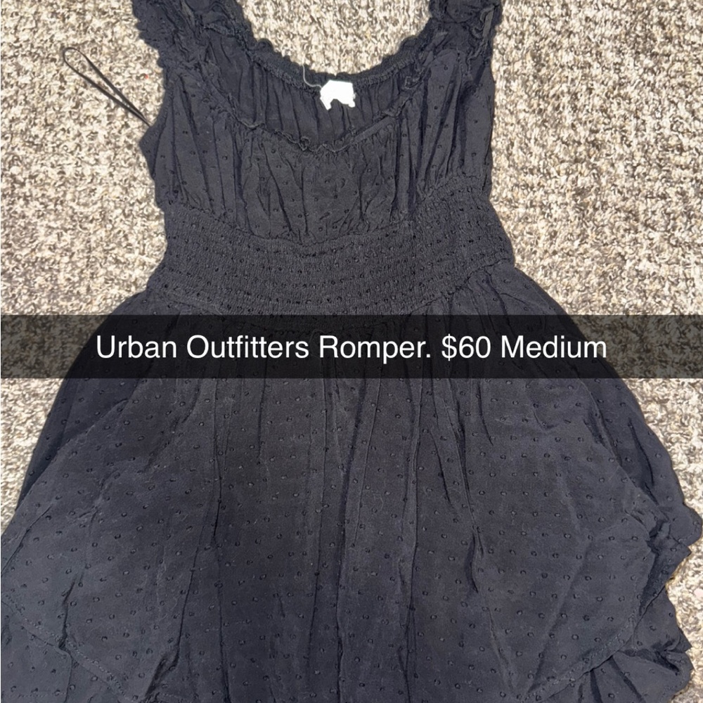 Urban Outfitters Navy Romper